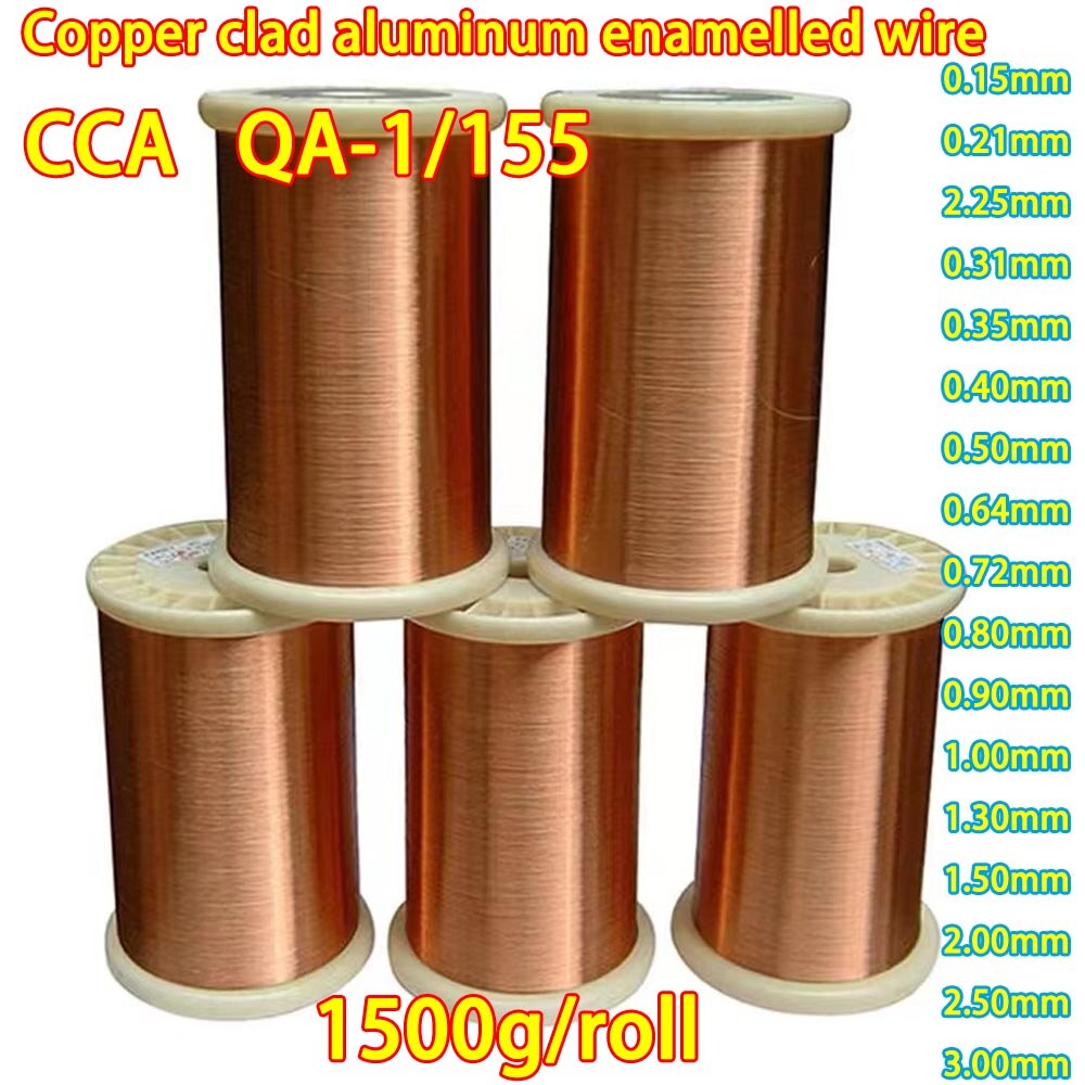 1500g QA-1/155 CCA Direct-Welded Copper-clad Aluminum Enameled Wire ...