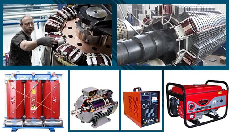 enameled aluminum wire application