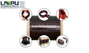 flat aluminum enameled wire